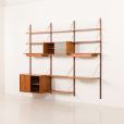 25365 PS System teak wall unit, Randers, Denmark 1960s-4
