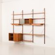 25365 PS System teak wall unit, Randers, Denmark 1960s-5
