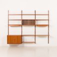 25365 PS System teak wall unit, Randers, Denmark 1960s-8