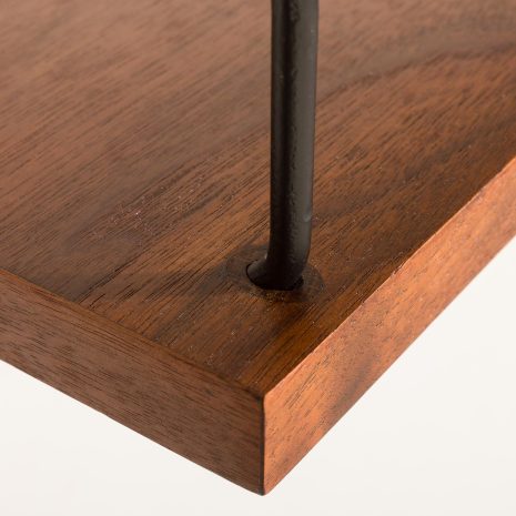 25369 Regał Poul Cadovius z orzecha włoskiego, zestaw 2 półek, lata 1960-6 25369 Regał Poul Cadovius z orzecha włoskiego, zestaw 2 półek, lata 1960-6