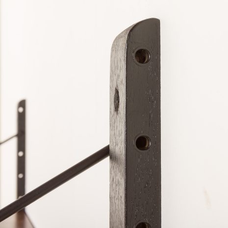 25369 Regał Poul Cadovius z orzecha włoskiego, zestaw 2 półek, lata 1960-8 25369 Regał Poul Cadovius z orzecha włoskiego, zestaw 2 półek, lata 1960-8