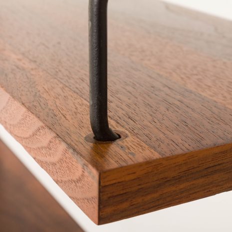 25369 Regał Poul Cadovius z orzecha włoskiego, zestaw 2 półek, lata 1960-9 25369 Regał Poul Cadovius z orzecha włoskiego, zestaw 2 półek, lata 1960-9