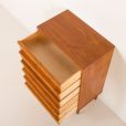 25371 Danish mid century teak chest of drawers-6