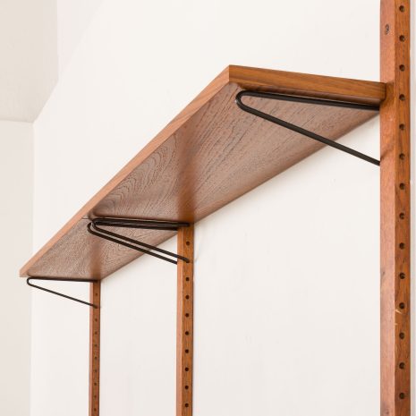 25374 Scandinavian mid century teak wall unit , Denmark 1960s-16 25374 Scandinavian mid century teak wall unit , Denmark 1960s-16