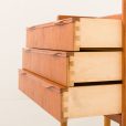 25375 Small Danish teak chest of drawers, or an entry chest, 1960s-12
