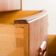 25379 Danish teak chest of drawers with curved front , 1960s-15