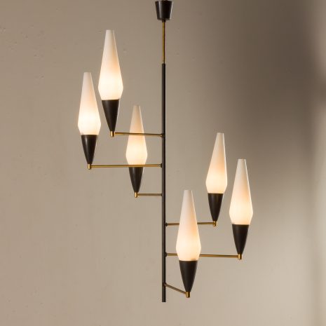 mid-century chandelier