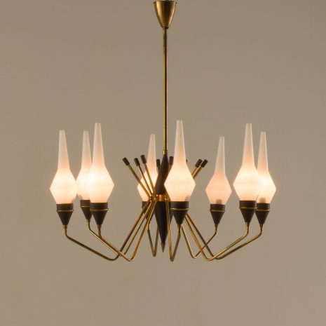 mid-century chandelier