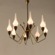 25386 Italian mid century chandelier, 1960s-7