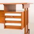 25391 Italian mid century desk, 1960s-14