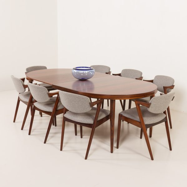 Rozkładany stół z drewna różanego