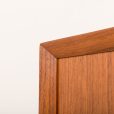 25421 Poul Cadovius teak wall unit with expository shelf for Cado, Denmark 1960s-14