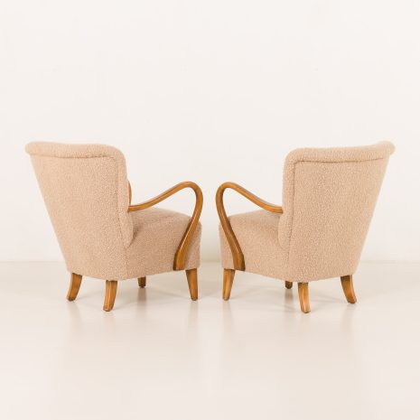 23440 Alfred Christensen pair of two armchairs, Denmark 1950s-9 23440 Alfred Christensen pair of two armchairs, Denmark 1950s-9