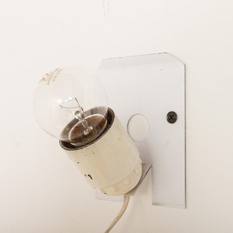 24138 Italian Space Age brass wall scones, set of 4-20 24138 Italian Space Age brass wall scones, set of 4-20