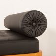 25326 Danish mid century Daybed in black leather, 1960s-10