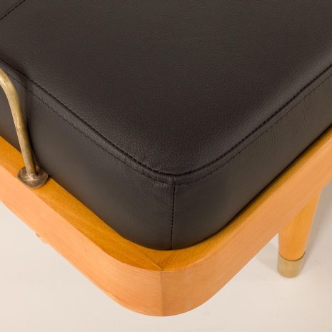 25326 Danish mid century Daybed in black leather, 1960s-14 25326 Danish mid century Daybed in black leather, 1960s-14