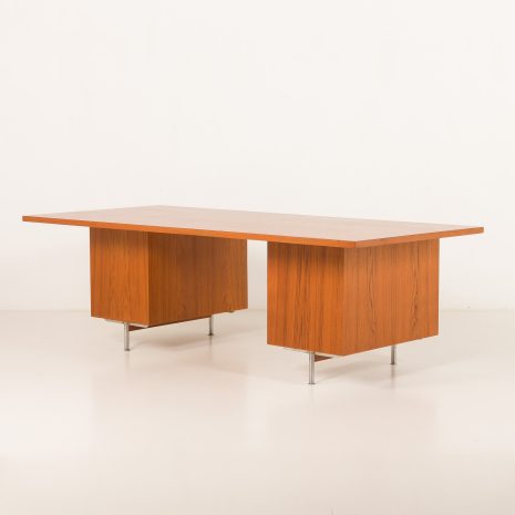 25359 Danish mid century teak extra large executive desk, 1970s-11 25359 Danish mid century teak extra large executive desk, 1970s-11