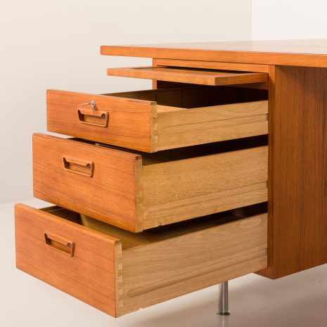 25359 Danish mid century teak extra large executive desk, 1970s-15 25359 Danish mid century teak extra large executive desk, 1970s-15