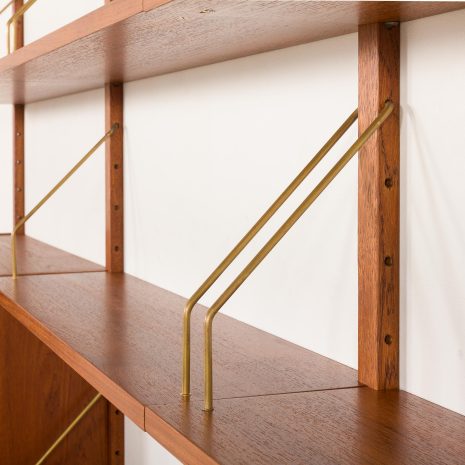 25366 preben 3bay teak Wall unit-10 25366 preben 3bay teak Wall unit-10