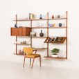 25366 preben 3bay teak Wall unit-2