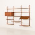 25366 preben 3bay teak Wall unit-3