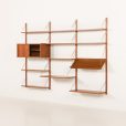25366 preben 3bay teak Wall unit-4