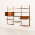 25366 preben 3bay teak Wall unit-5