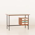 25390 Small Italian mid century desk, 1970s-3