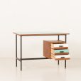 25390 Small Italian mid century desk, 1970s-4