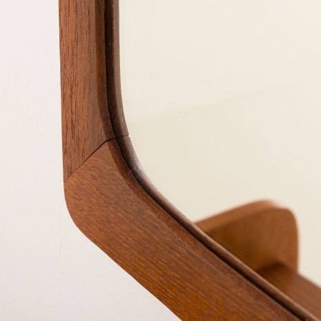 25394 Scandinavian mid century teak mirror with a console, 1960s-7 25394 Scandinavian mid century teak mirror with a console, 1960s-7
