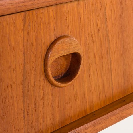 25394 Scandinavian mid century teak mirror with a console, 1960s-9 25394 Scandinavian mid century teak mirror with a console, 1960s-9