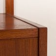 25400 Scandinavian teak wall unit with a secretaire, 1970s-13