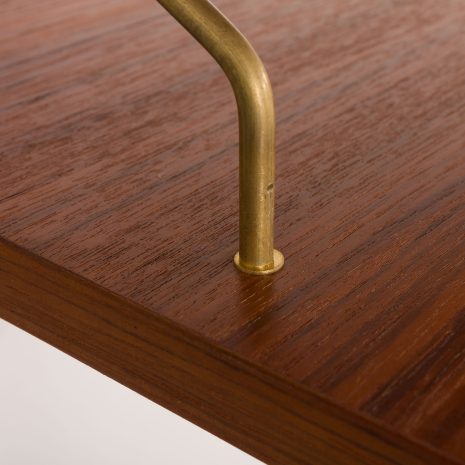 25400 Scandinavian teak wall unit with a secretaire, 1970s-14 25400 Scandinavian teak wall unit with a secretaire, 1970s-14