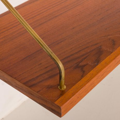 25400 Scandinavian teak wall unit with a secretaire, 1970s-17 25400 Scandinavian teak wall unit with a secretaire, 1970s-17