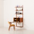 25400 Scandinavian teak wall unit with a secretaire, 1970s-2