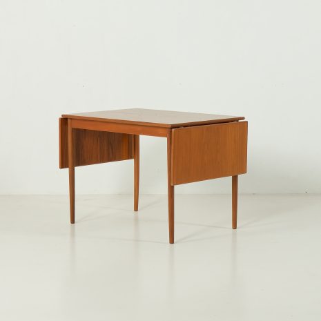 25402 Small Danish teak drop leaf table, 1960s-06 25402 Small Danish teak drop leaf table, 1960s-06