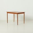 25402 Small Danish teak drop leaf table, 1960s-07