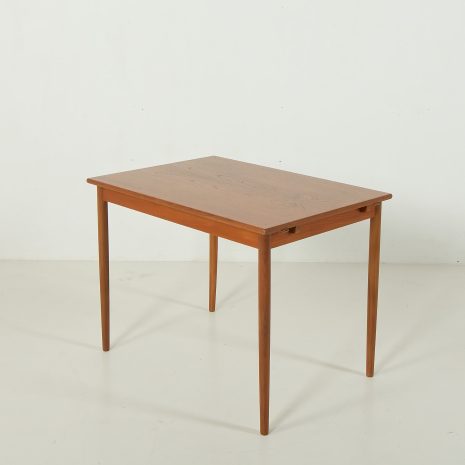 25402 Small Danish teak drop leaf table, 1960s-08 25402 Small Danish teak drop leaf table, 1960s-08