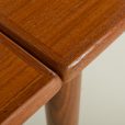 25402 Small Danish teak drop leaf table, 1960s-11