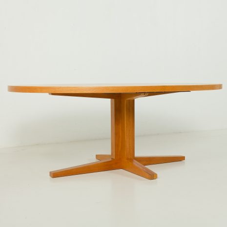 25403 Danish extra large oak extension oval table attr. to Skovby, 1970s-13 25403 Danish extra large oak extension oval table attr. to Skovby, 1970s-13