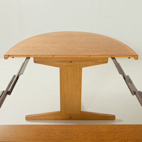 25403 Danish extra large oak extension oval table attr. to Skovby, 1970s-17 25403 Danish extra large oak extension oval table attr. to Skovby, 1970s-17