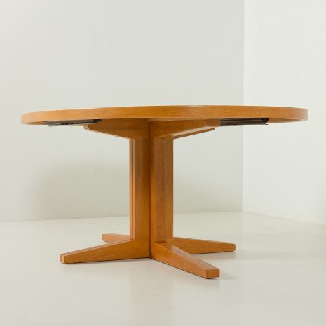 25403 Danish extra large oak extension oval table attr. to Skovby, 1970s-19 25403 Danish extra large oak extension oval table attr. to Skovby, 1970s-19