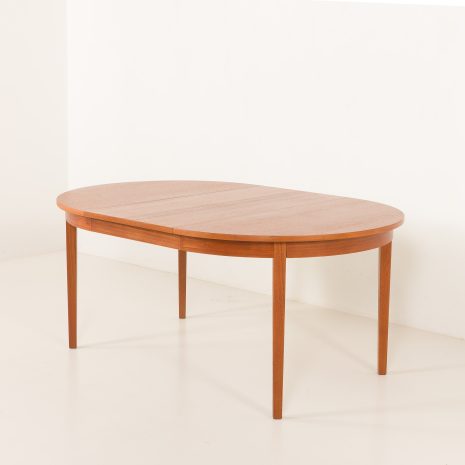 25405 CJ Rosengaarden Teak Expandable Dining Table with 3 extra leaves, Denmark, 1960s-7 25405 CJ Rosengaarden Teak Expandable Dining Table with 3 extra leaves, Denmark, 1960s-7