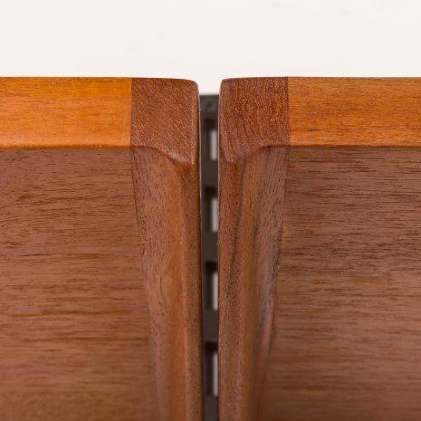 25412 Kai Kristiansen shelving unit, set of 6 shelves, FM Mobler, Denmark 1960s-11 25412 Kai Kristiansen shelving unit, set of 6 shelves, FM Mobler, Denmark 1960s-11