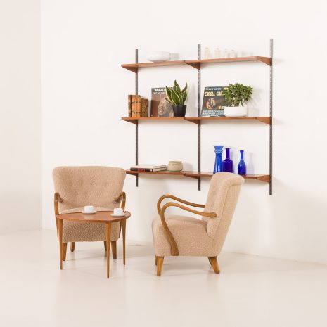 25412 Kai Kristiansen shelving unit, set of 6 shelves, FM Mobler, Denmark 1960s-2 25412 Kai Kristiansen shelving unit, set of 6 shelves, FM Mobler, Denmark 1960s-2