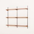 25412 Kai Kristiansen shelving unit, set of 6 shelves, FM Mobler, Denmark 1960s-4