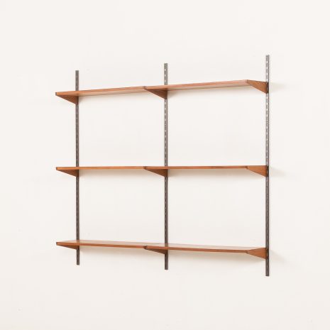 25412 Kai Kristiansen shelving unit, set of 6 shelves, FM Mobler, Denmark 1960s-4 25412 Kai Kristiansen shelving unit, set of 6 shelves, FM Mobler, Denmark 1960s-4