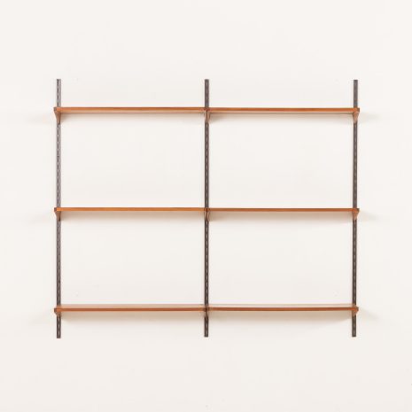 25412 Kai Kristiansen shelving unit, set of 6 shelves, FM Mobler, Denmark 1960s-5 25412 Kai Kristiansen shelving unit, set of 6 shelves, FM Mobler, Denmark 1960s-5