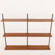 25412 Kai Kristiansen shelving unit, set of 6 shelves, FM Mobler, Denmark 1960s-6