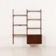 25415 Poul Cadovius rosewood wall unit with a desk for Cado, Denmark 1960s-10